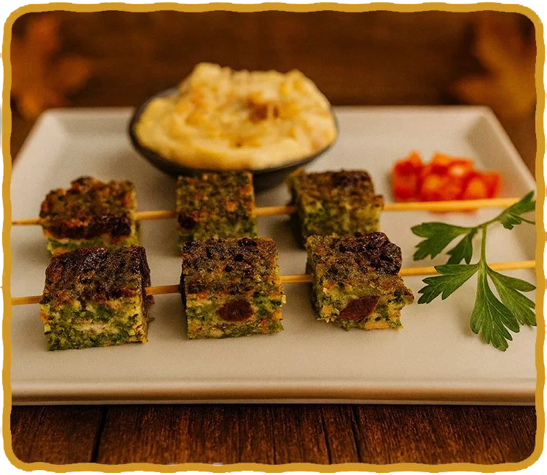 Brochettes de pounti